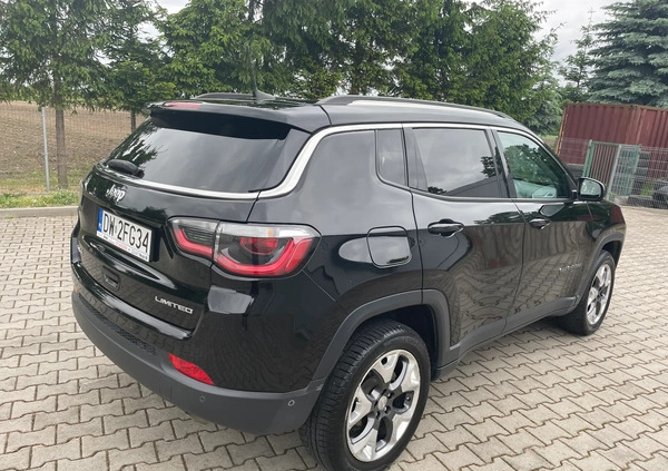 Jeep Compass cena 91800 przebieg: 34356, rok produkcji 2019 z Pleszew małe 137